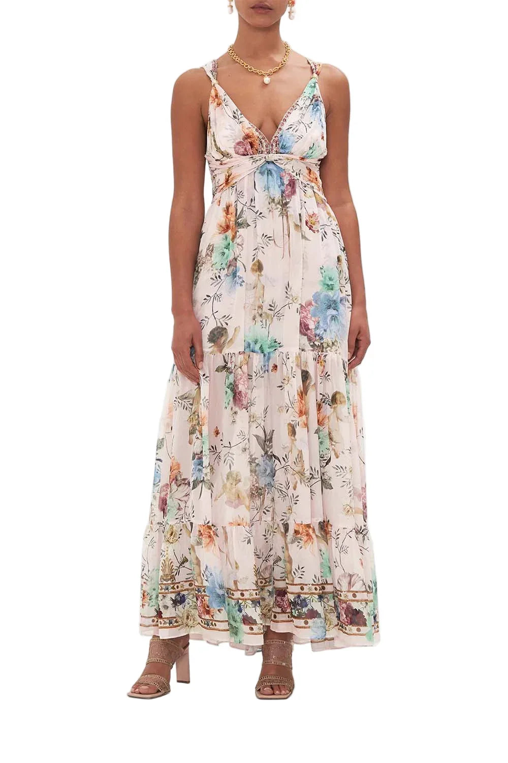 Camilla Bambino Bead Strap Panel Dress available at Style Me Up, Central Coast, Australia