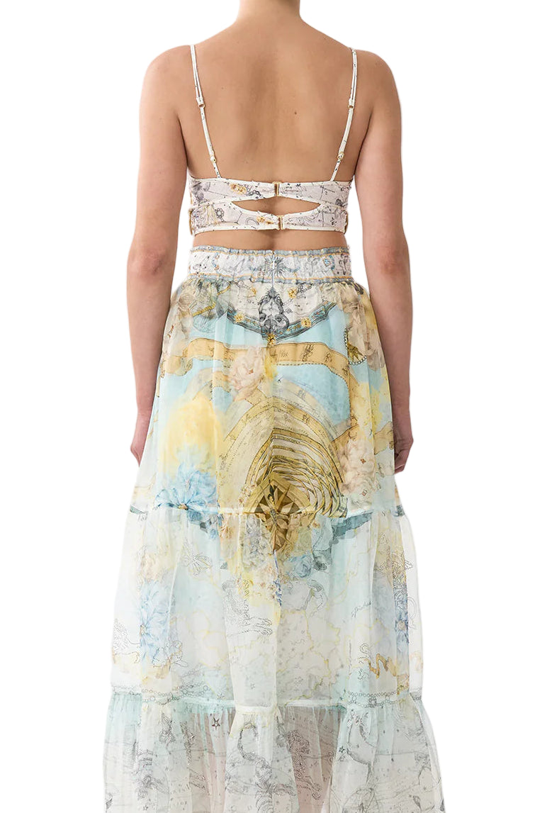 Camilla Underwire Corset With Rouleau Ring Trim available at Style Me Up, Central Coast, Australia