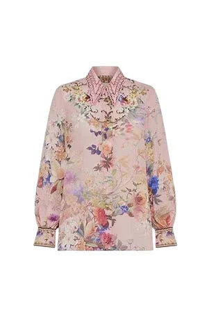 Camilla Curved Collar Blouse available at Style Me Up, Central Coast, Australia