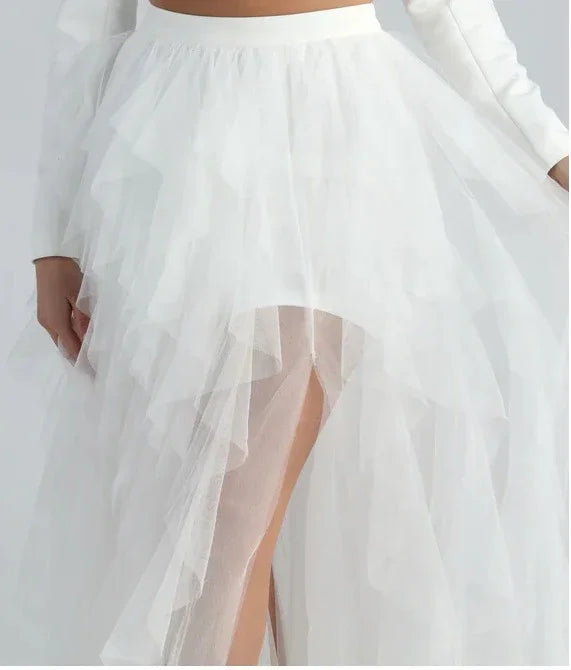 Windsor CARRIE TULLE SLIT SKIRT available at Style Me Up, Central Coast, Australia
