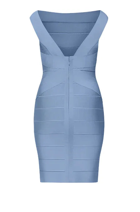 Herve Leger Bateau Criss Cross Waist Dress available at Style Me Up, Central Coast, Australia
