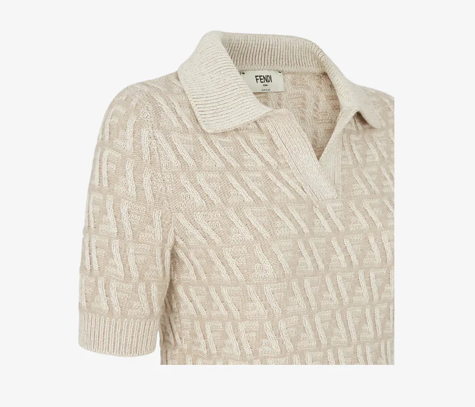Fendi FF Embroidered Polo Top available at Style Me Up, Central Coast, Australia