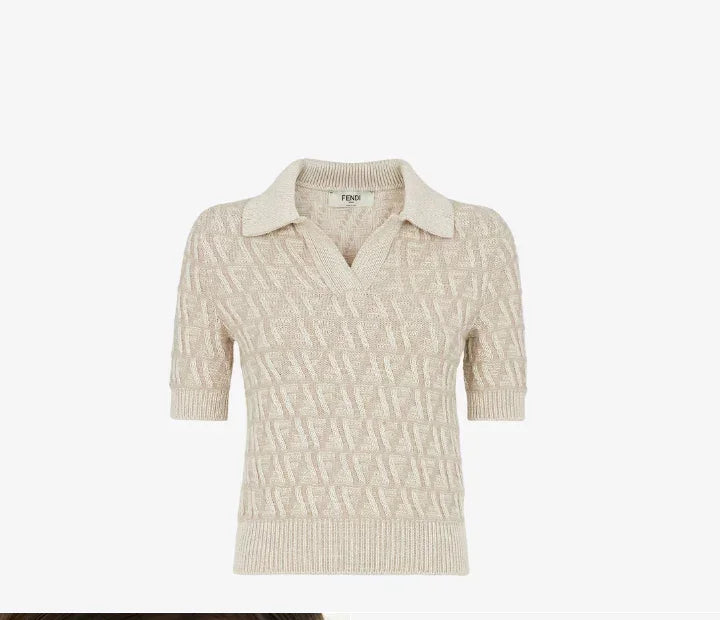 Fendi FF Embroidered Polo Top available at Style Me Up, Central Coast, Australia