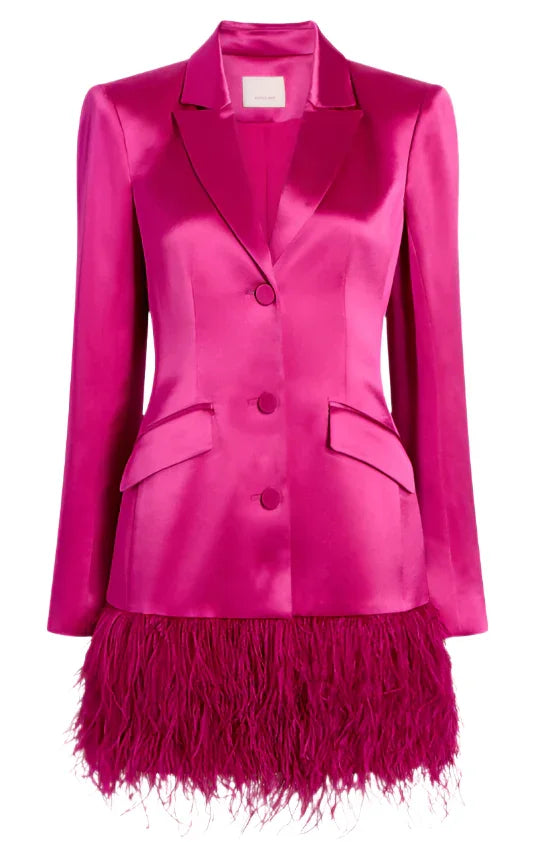 Cinq a Sept Long Sleeve Feather Joel Dress available at Style Me Up, Central Coast, Australia