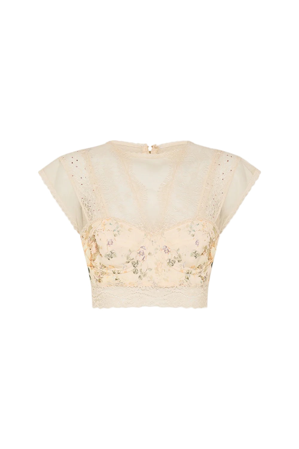 Lace Splice Top