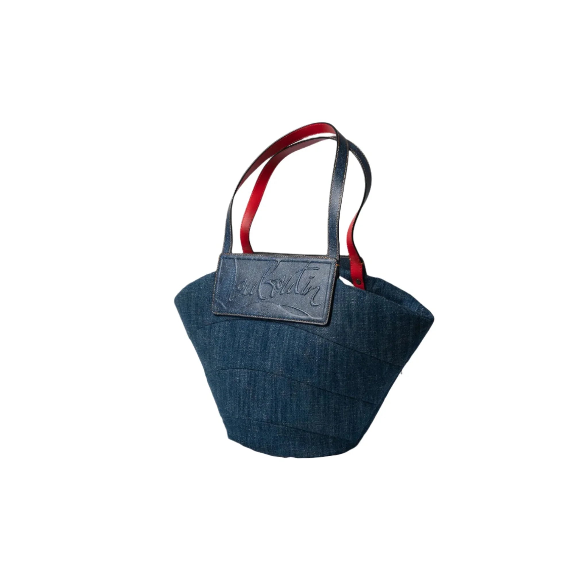 Christian Louboutin MISS DENIM LOUBI TOTE available at Style Me Up, Central Coast, Australia
