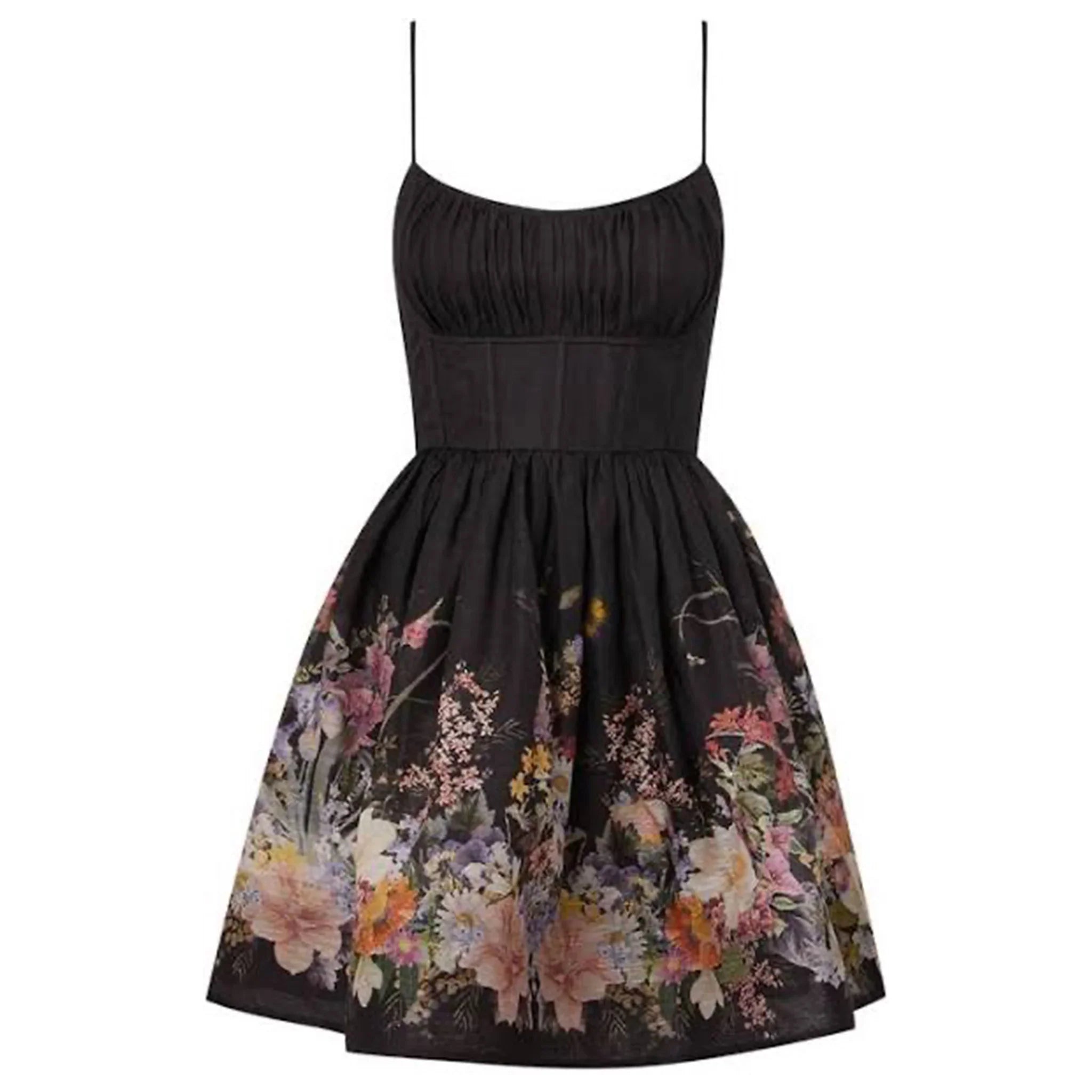 Zimmermann Natura Ruched Mini Dress available at Style Me Up, Central Coast, Australia