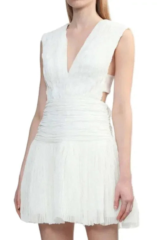 Aje Escapist White Mini Dress available at Style Me Up, Central Coast, Australia