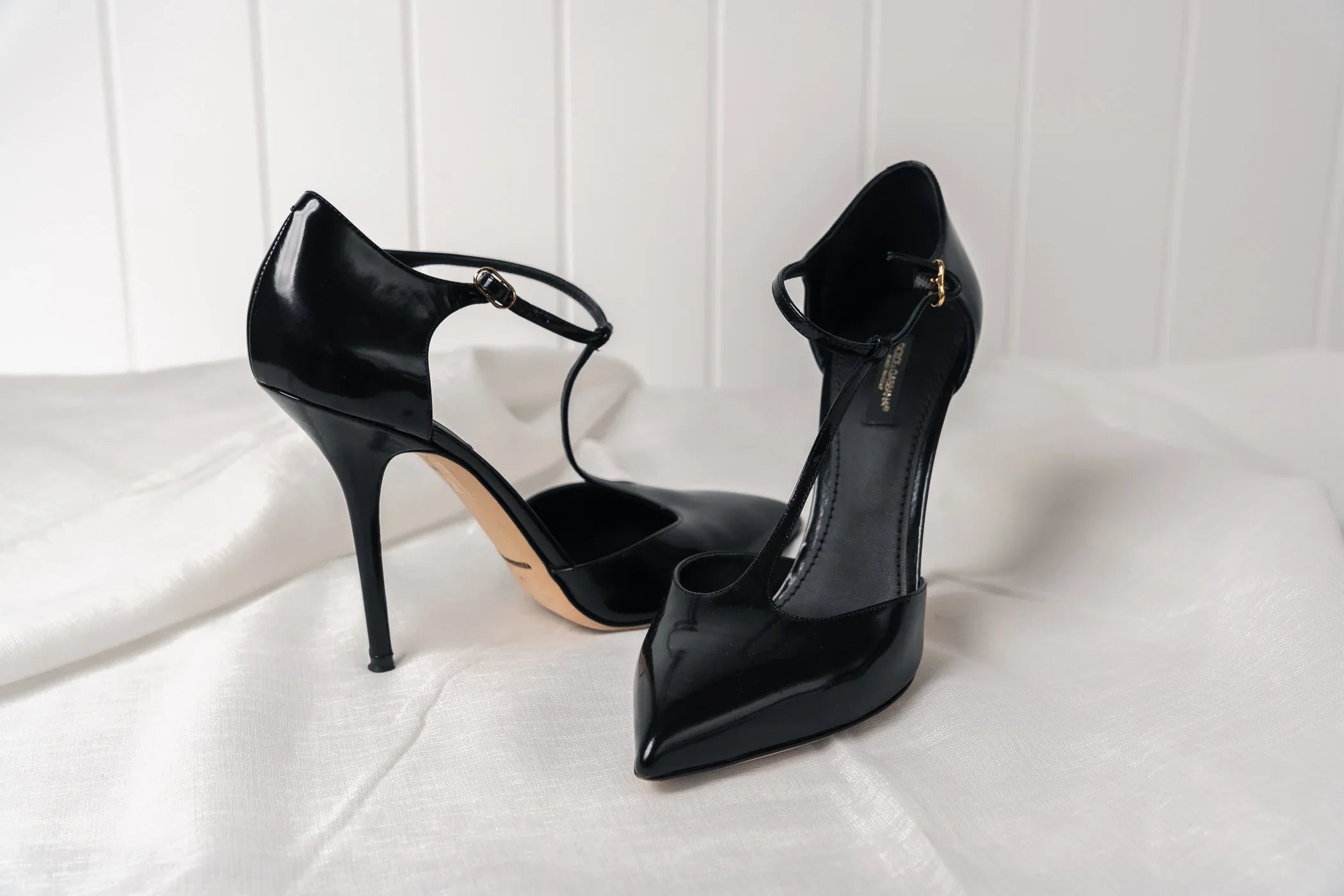 Dolce & Gabbana T BAR 105MM PUMPS available at Style Me Up, Central Coast, Australia