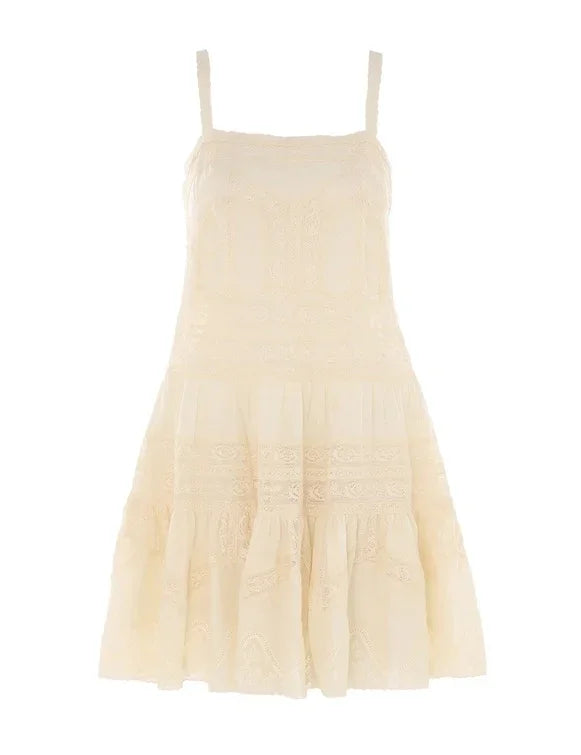 Zimmermann Halliday Lace Short Dress available at Style Me Up, Central Coast, Australia