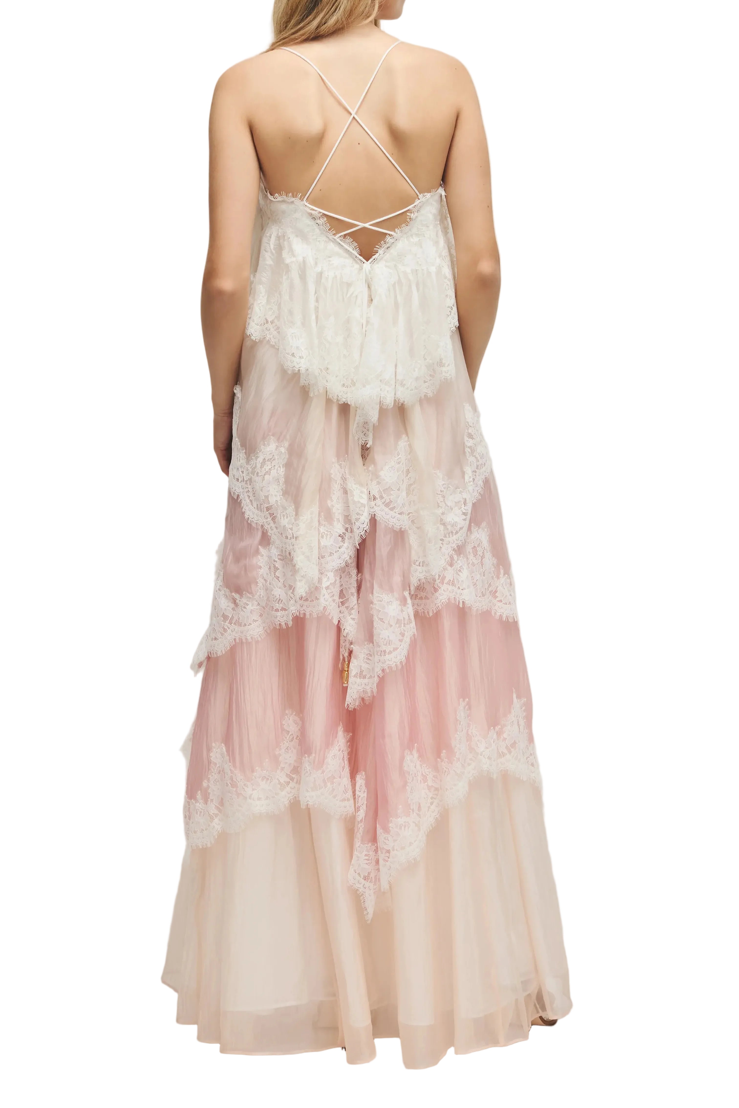 Aje Ophelia Lace Gown in Multi, available at Style Me Up, Central Coast