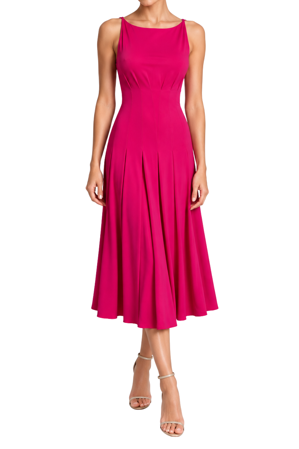 Armani Pinch Pleated Dress