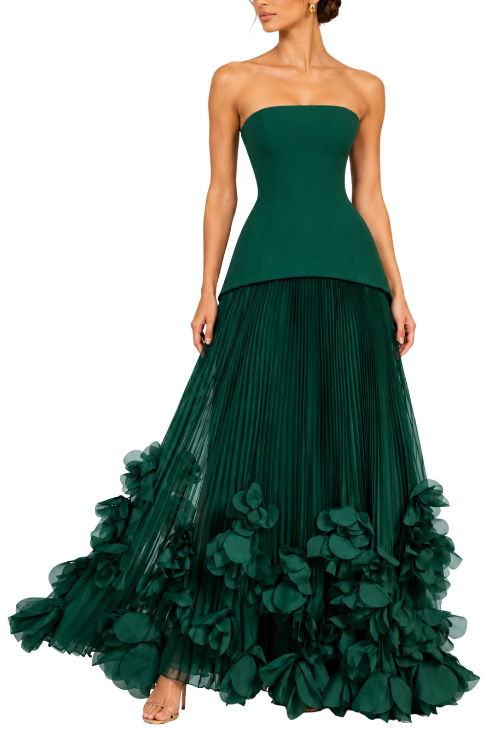 Babyboo Seraphina Gown in Emerald