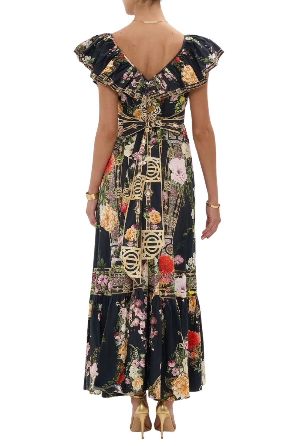 Camilla Frill Neck Dress