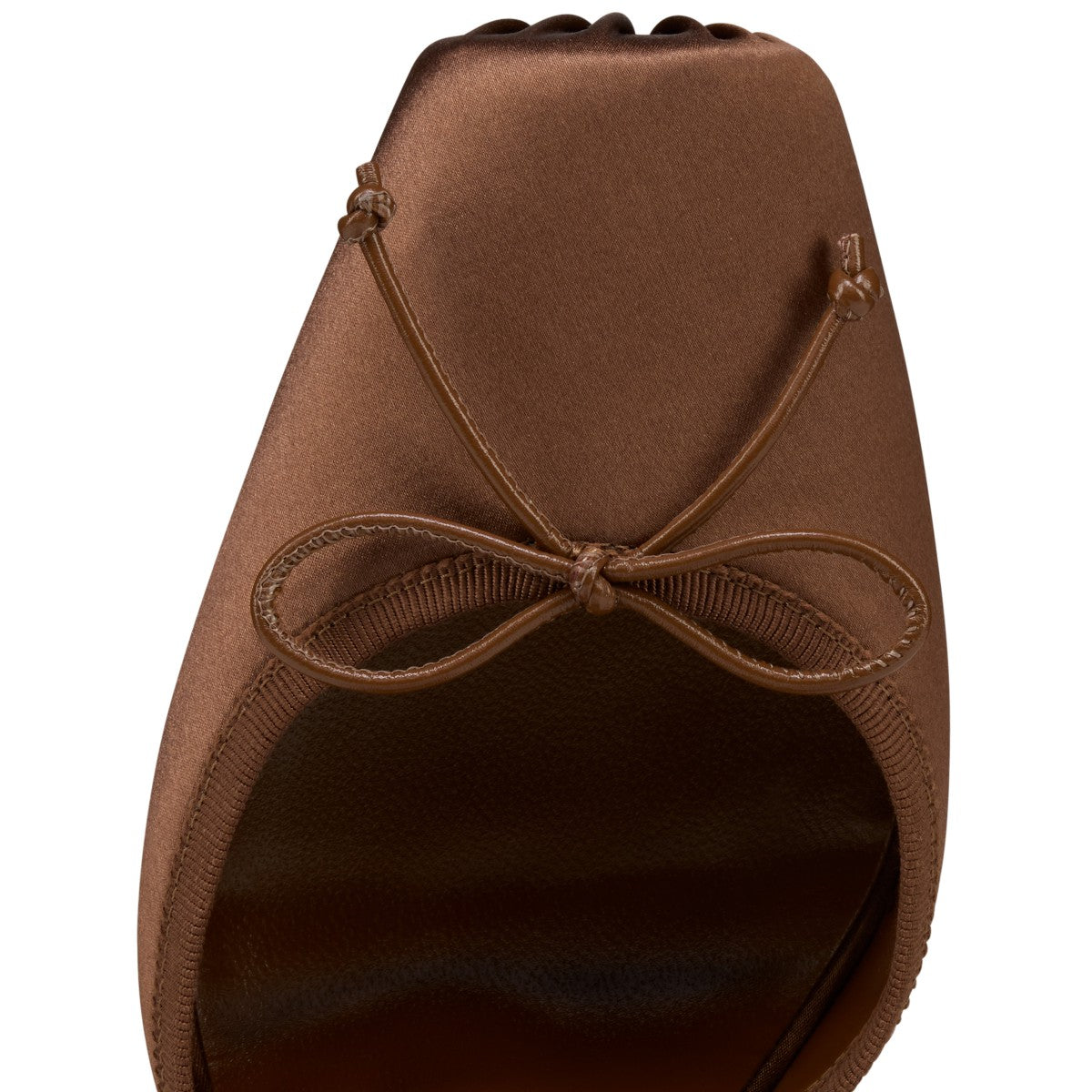 Christian Louboutin Cassia Brown 100mm Lace-Up Pumps
