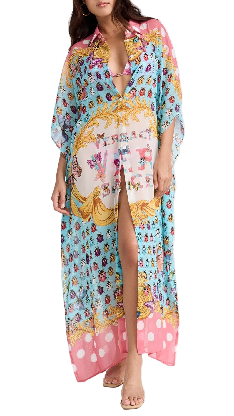 Chiffon Poly La Vacanza Print