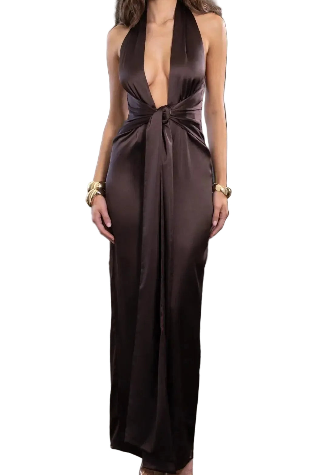 Nookie Calypso Halter Gown