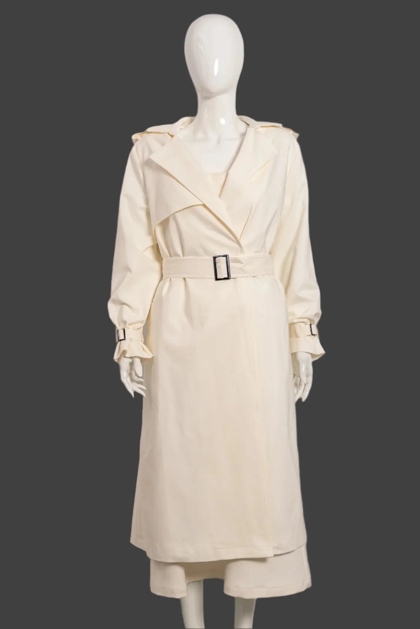 Hilary McMillan Bonded Ivory Coat available at Style Me Up, Central Coast, Australia