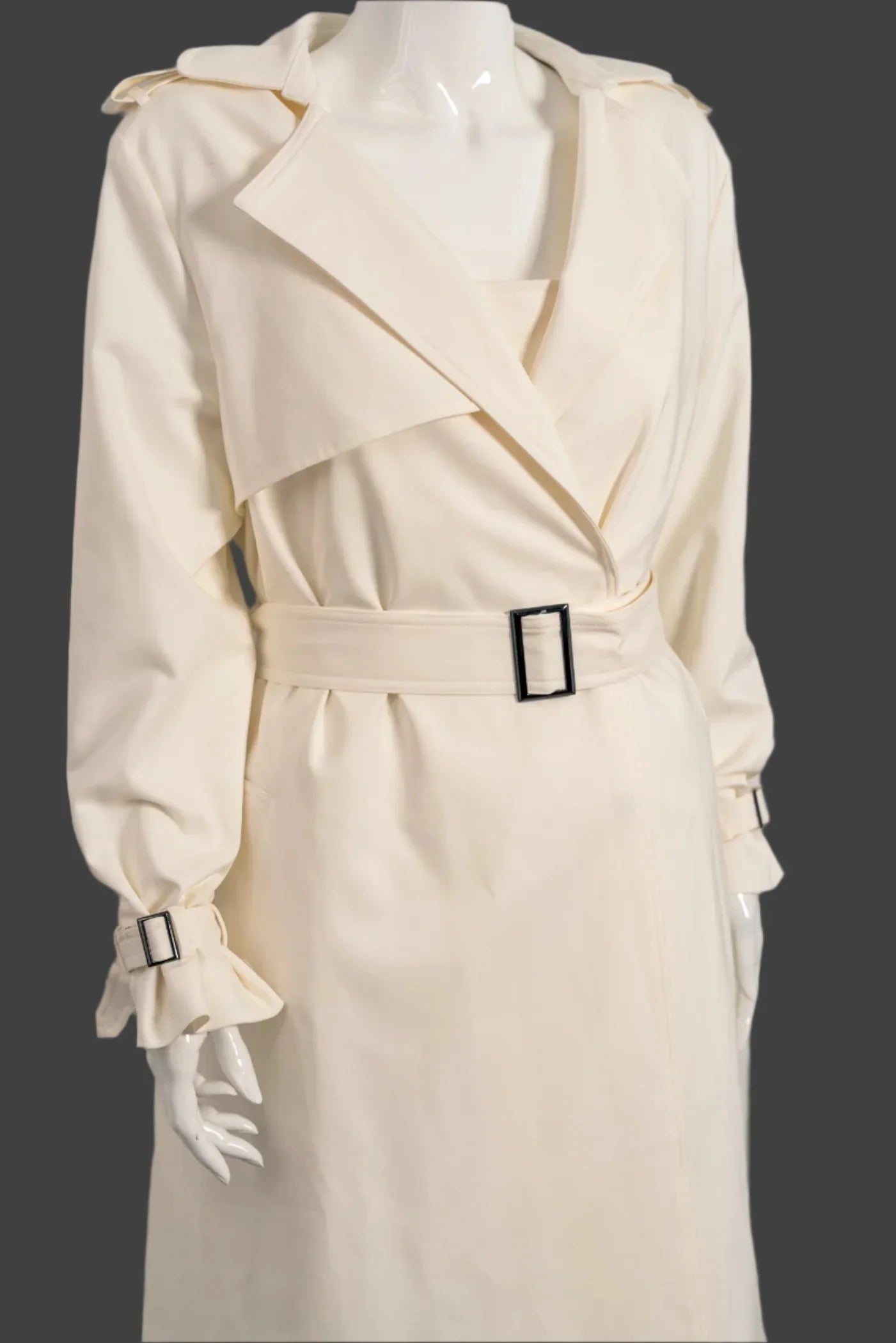 Hilary McMillan Bonded Ivory Coat available at Style Me Up, Central Coast, Australia