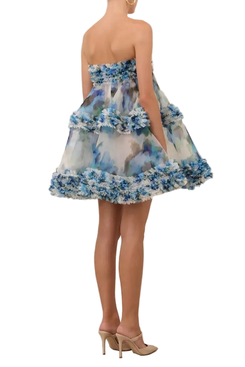 Zimmermann Alchemy Ruffle Mini Dress