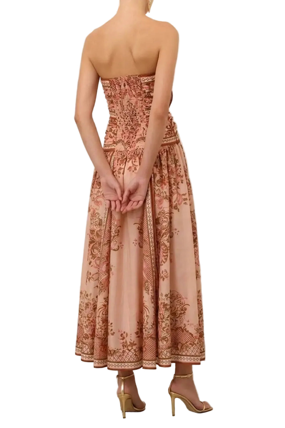 Zimmermann Aster Scarf Midi Dress