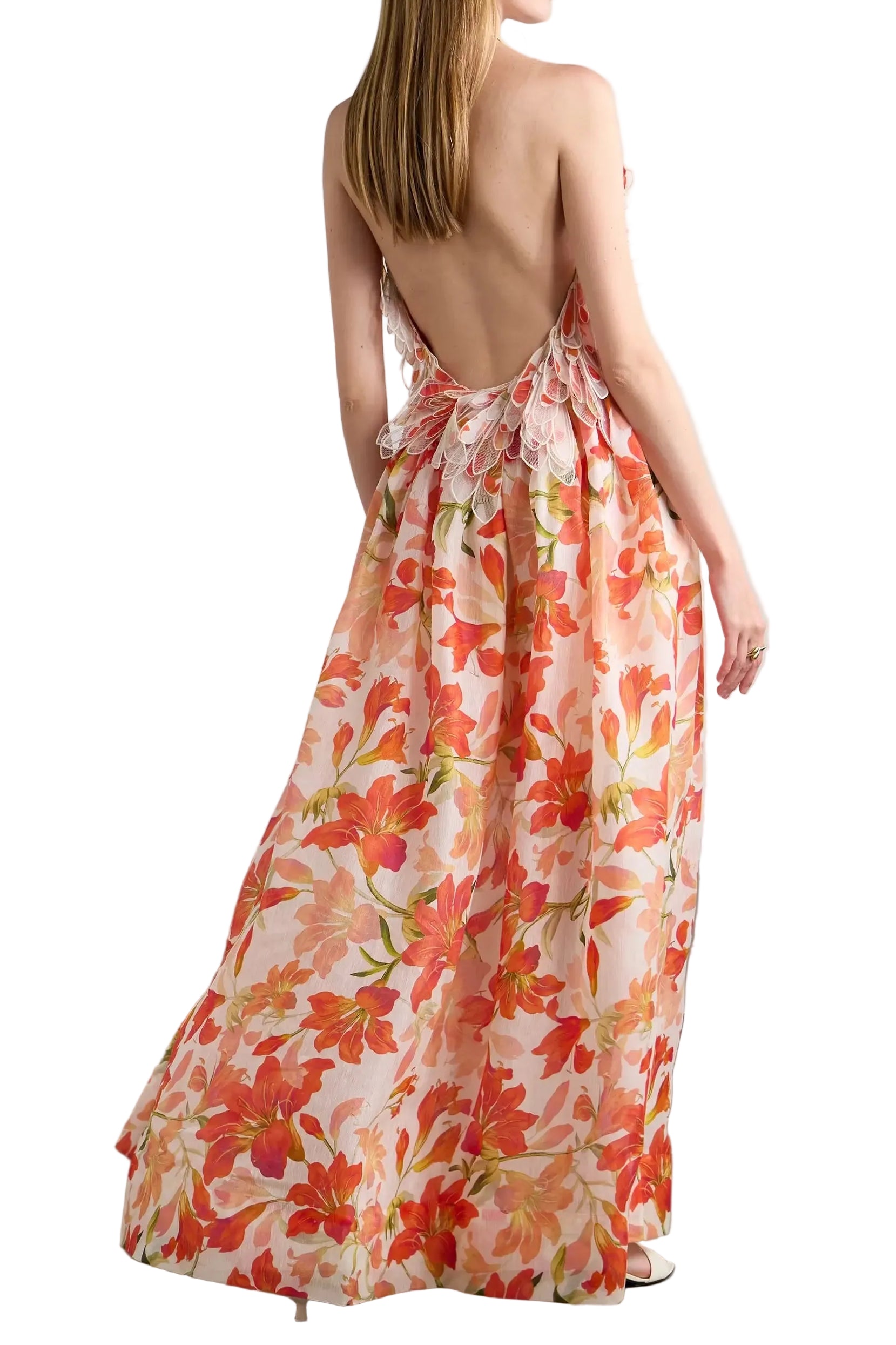 Zimmermann Tranquility Feather Dress