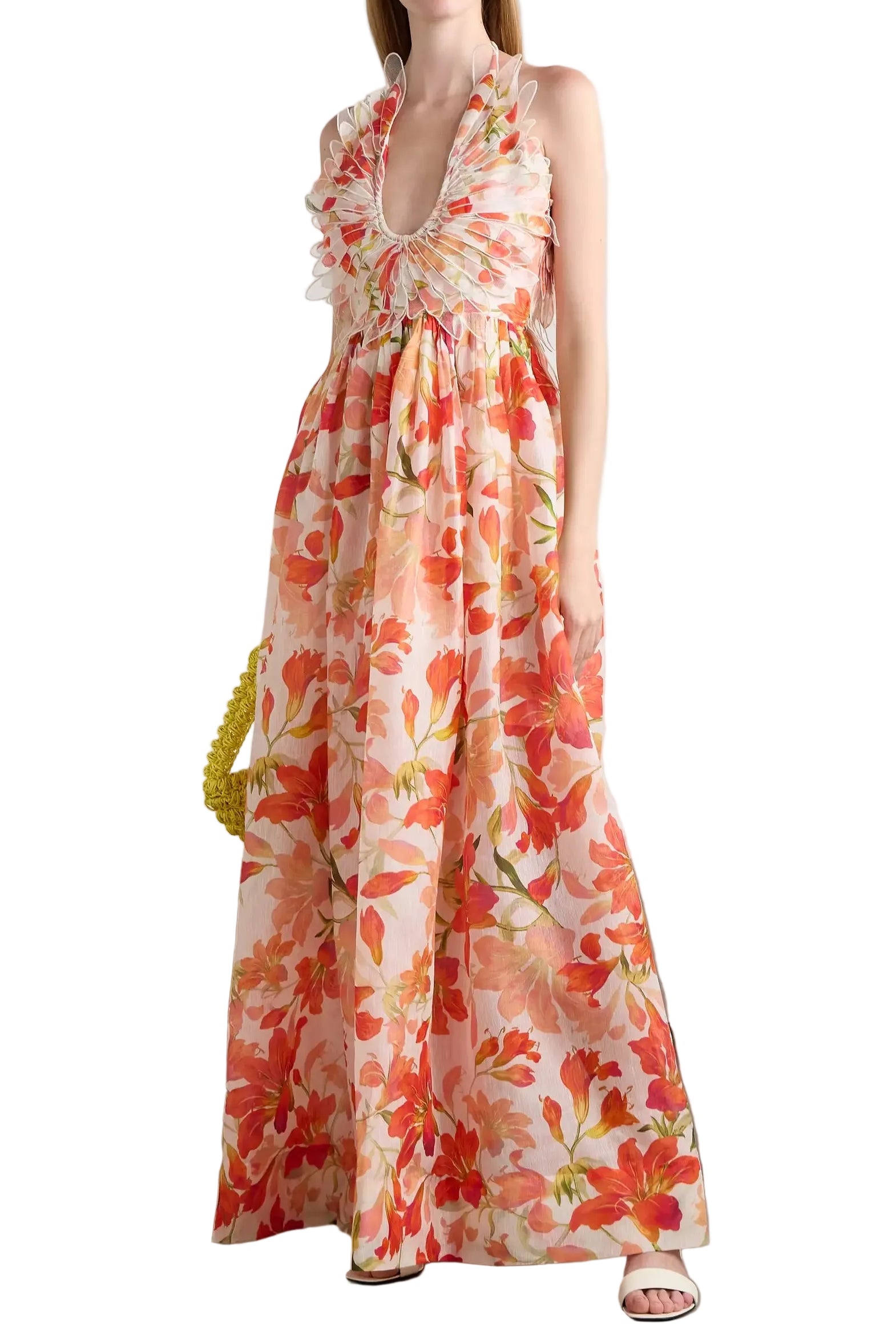 Zimmermann Tranquility Feather Dress