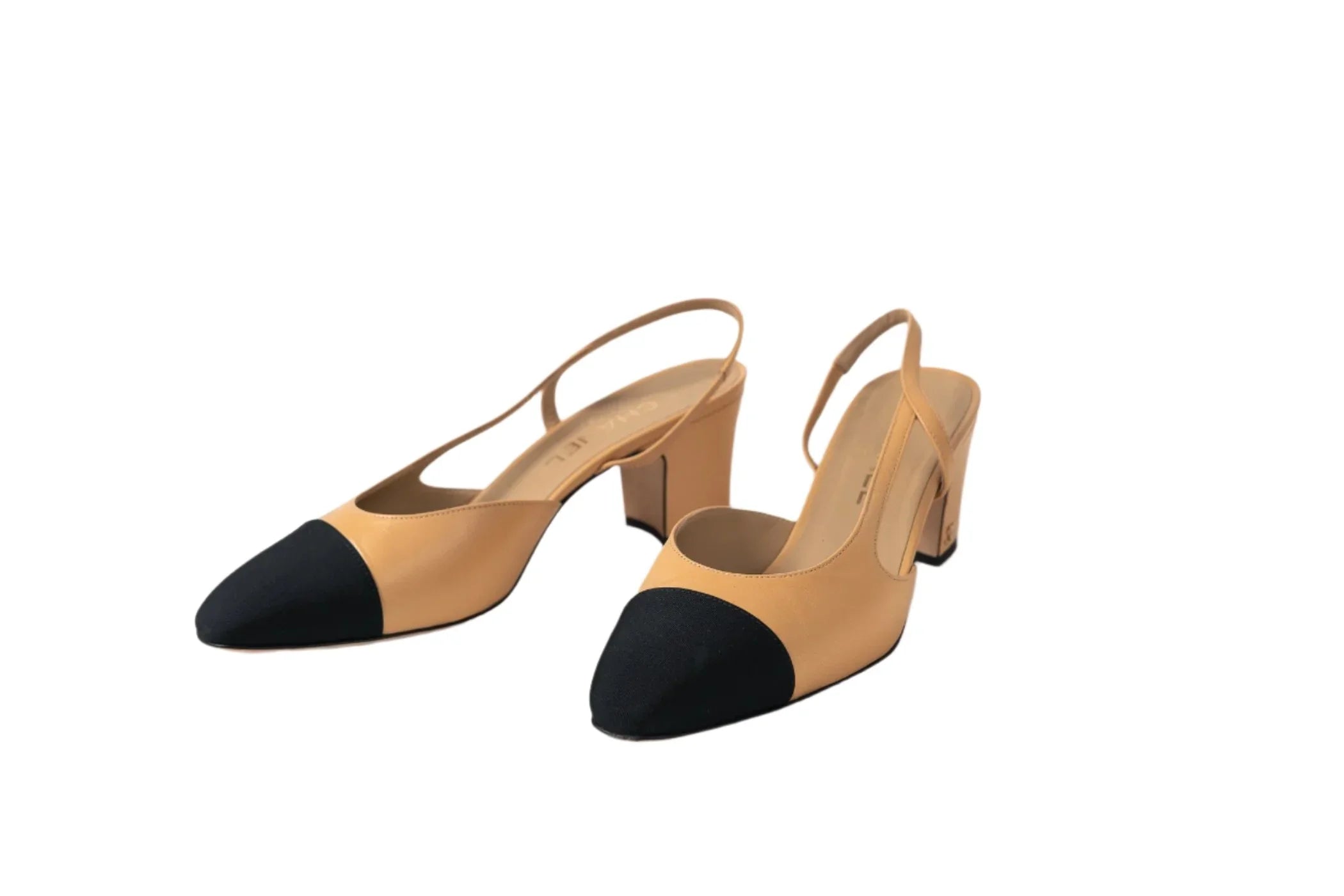 Chanel shoes featuring a stylish design ideal for formal and everyday wear.