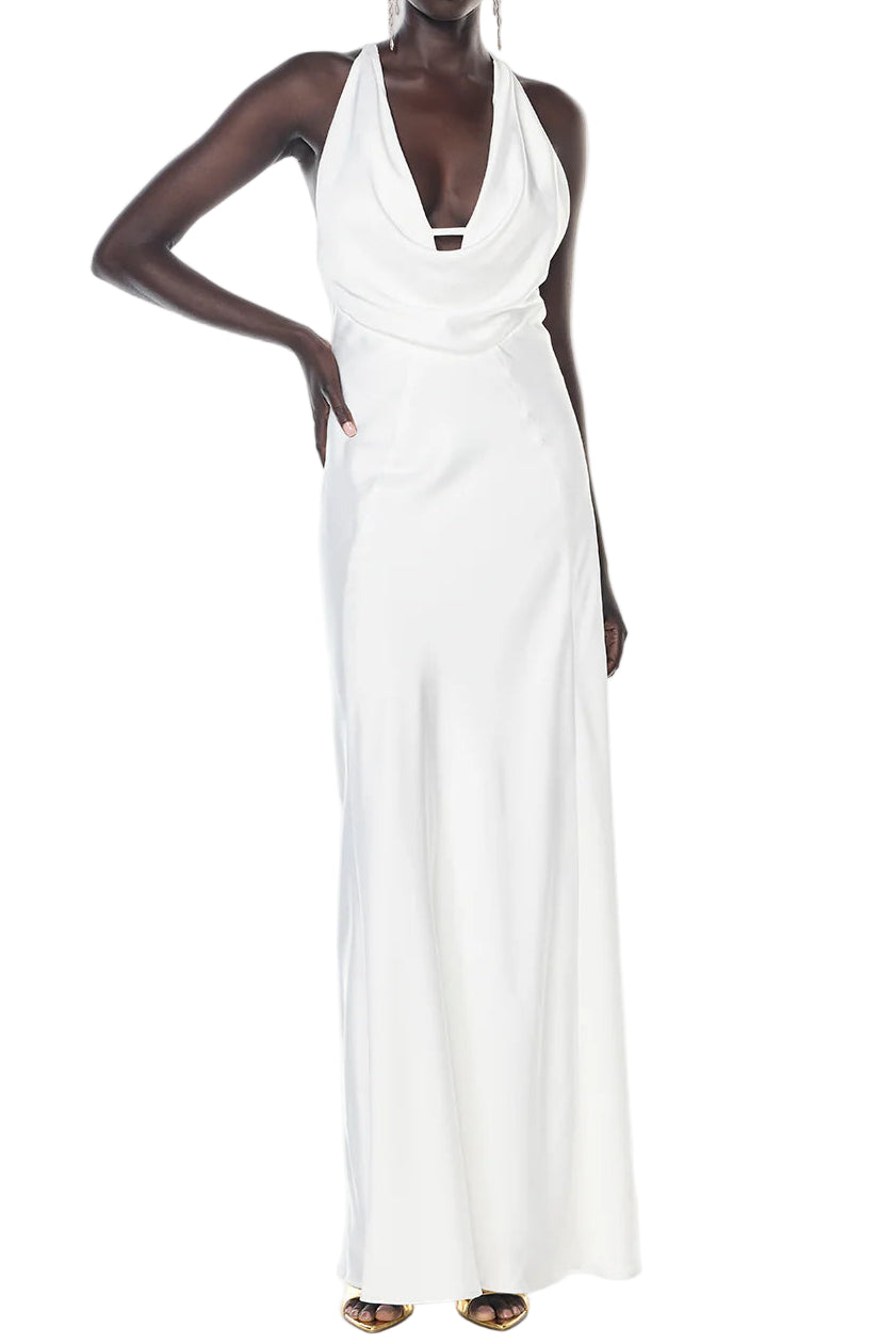 Charmed Cowl Slip Dress
