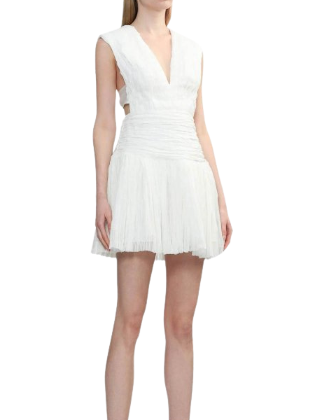 Escapist White Mini Dress