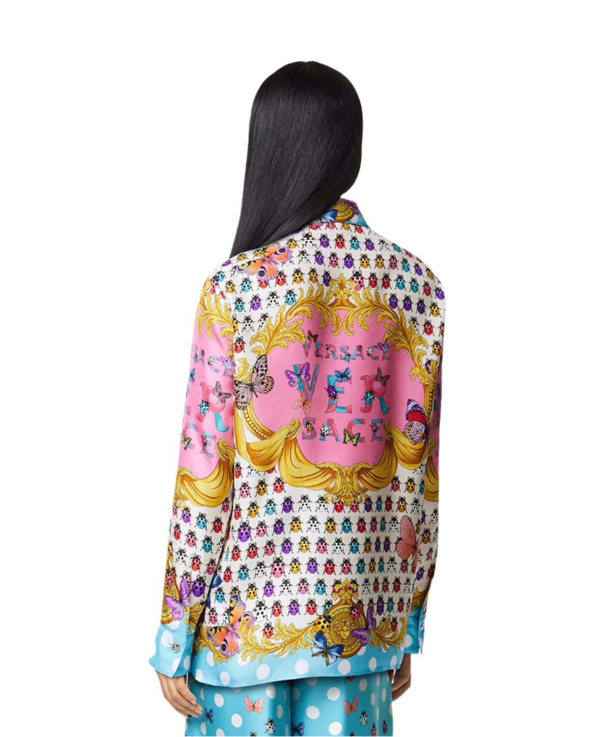 BUTTERFLY SILK SHIRT