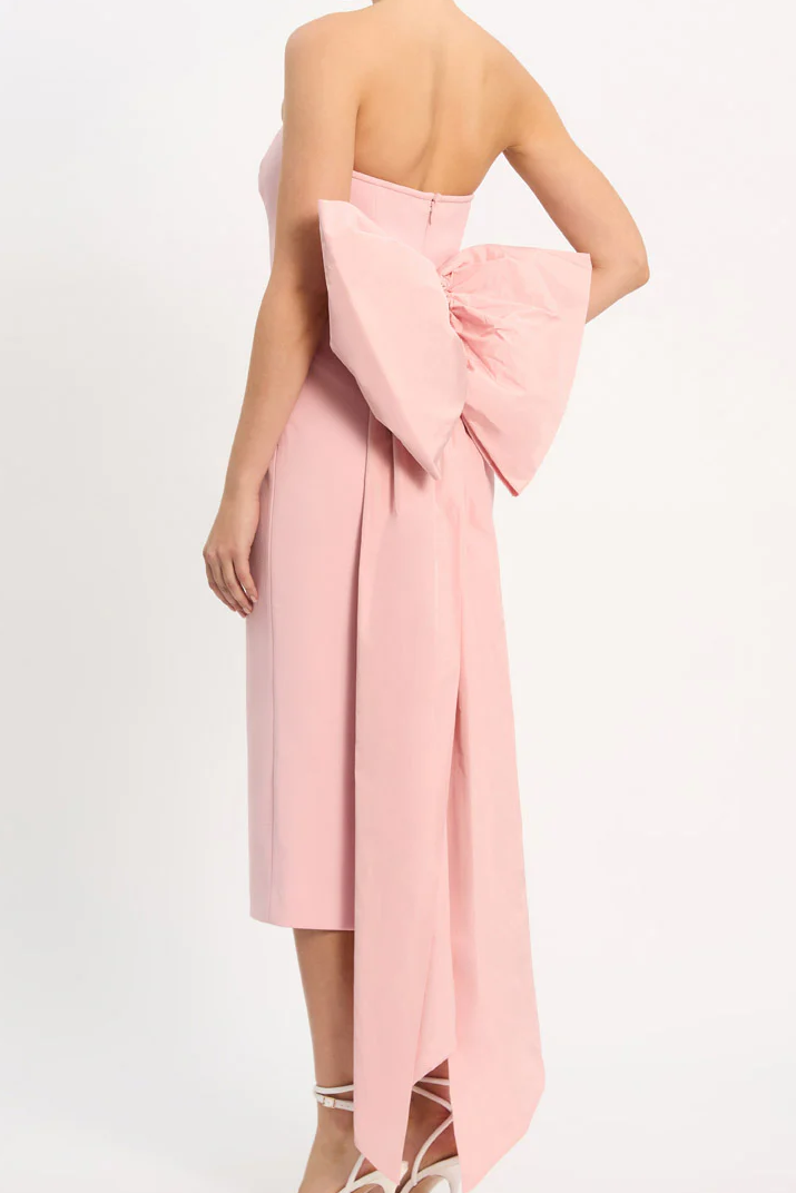 Annabelle Strapless Midi Dress
