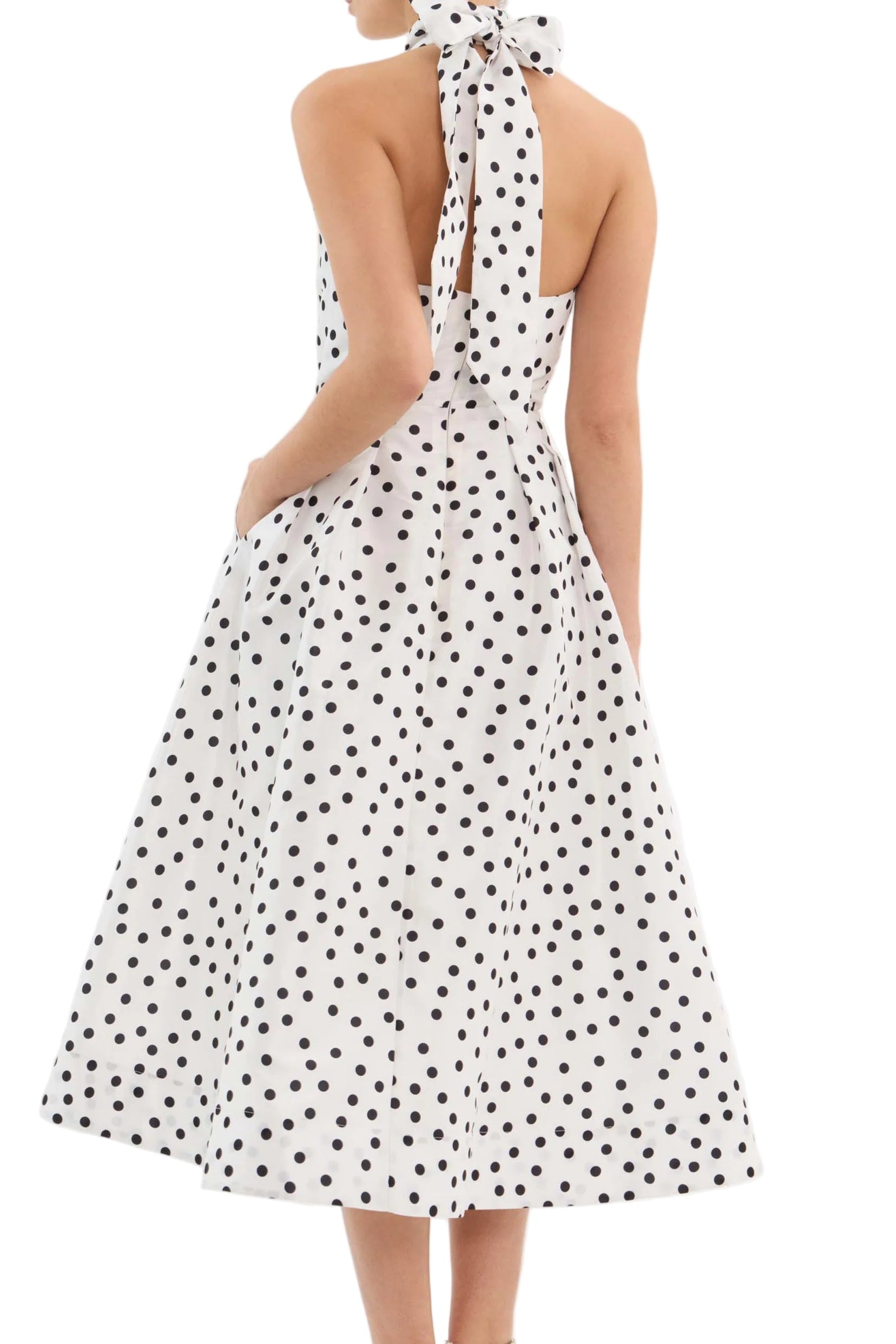 Delia Halter Midi Dress