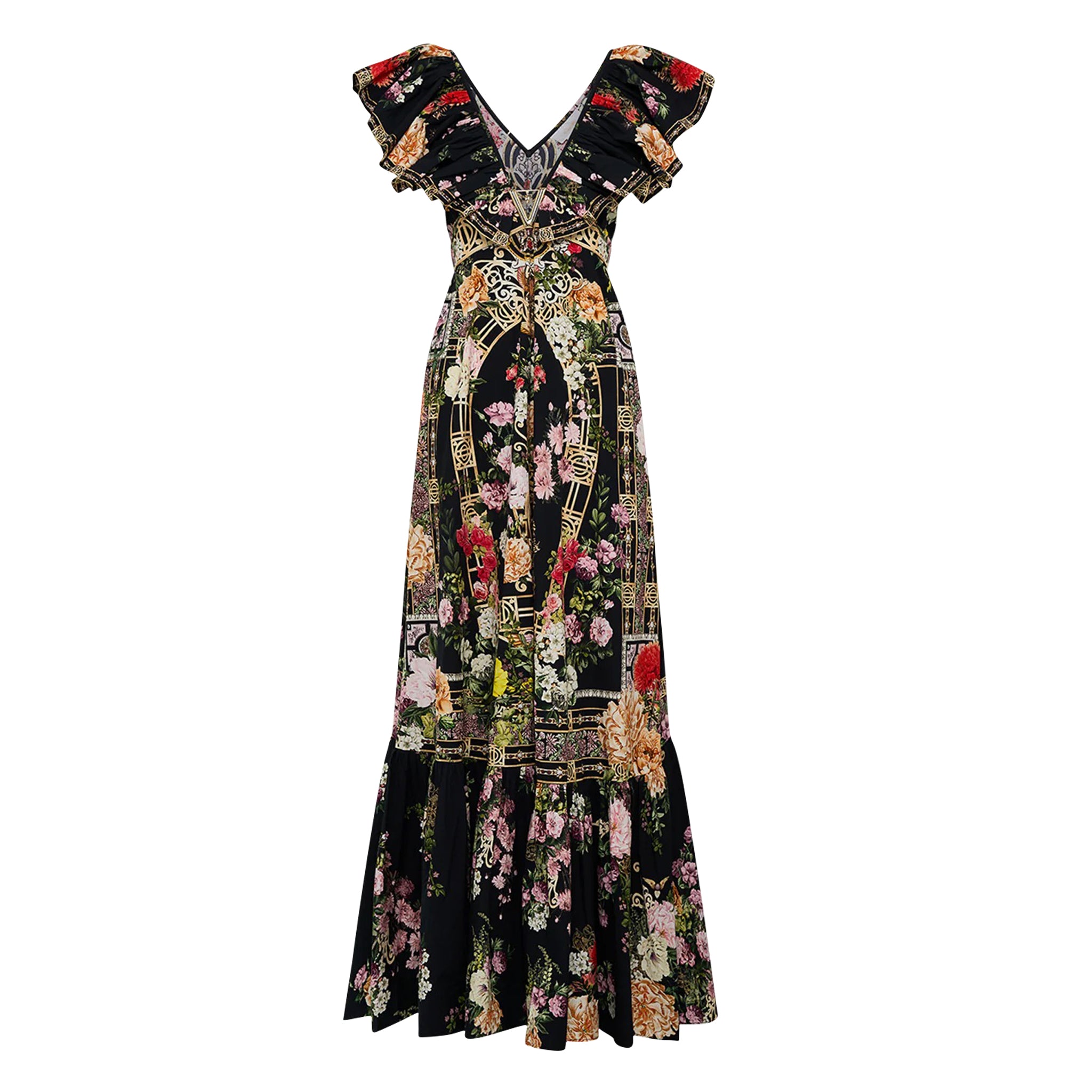 Frill Neck Dress