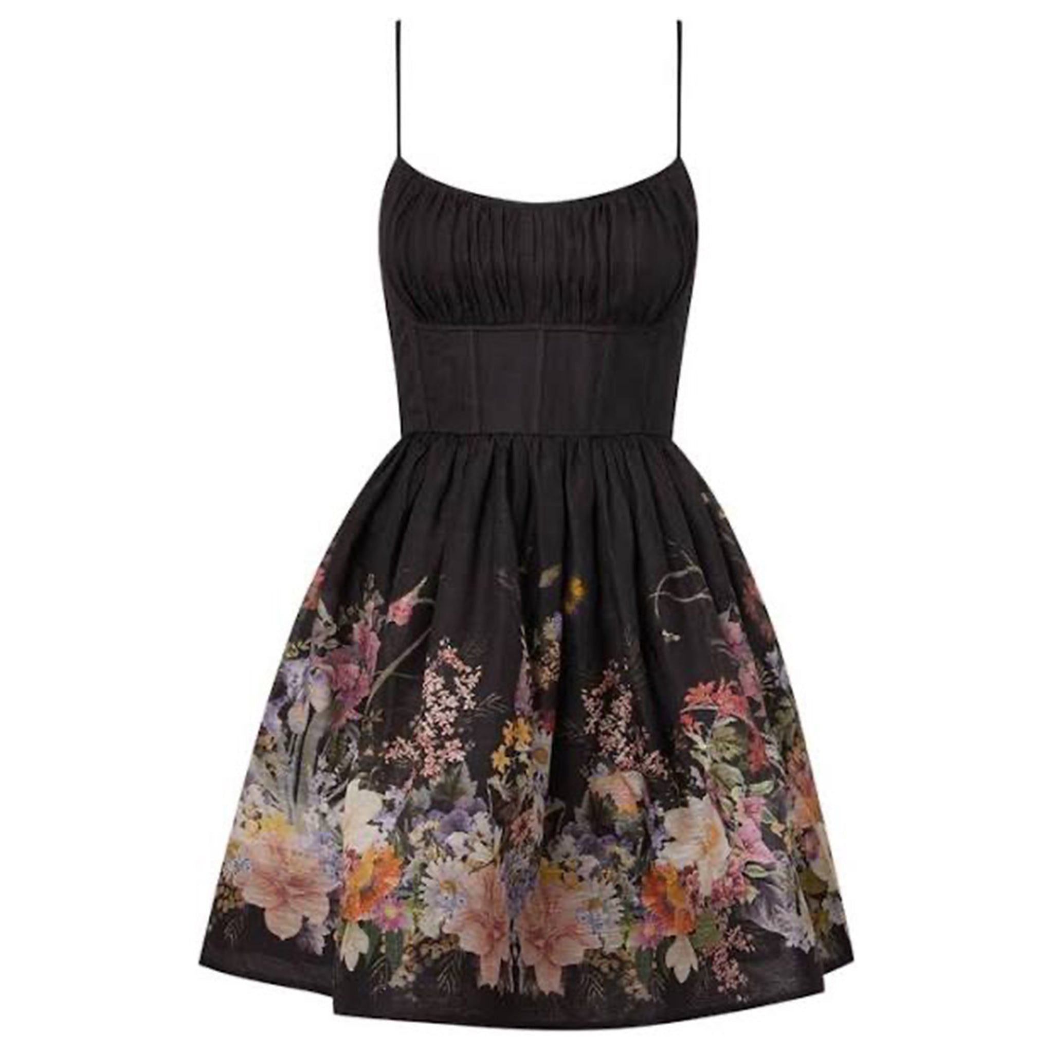 Natura Ruched Mini Dress