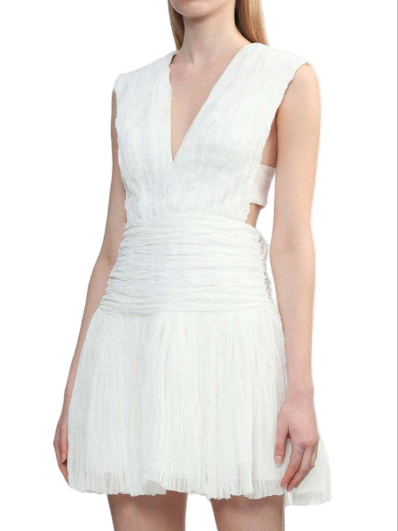 Escapist White Mini Dress
