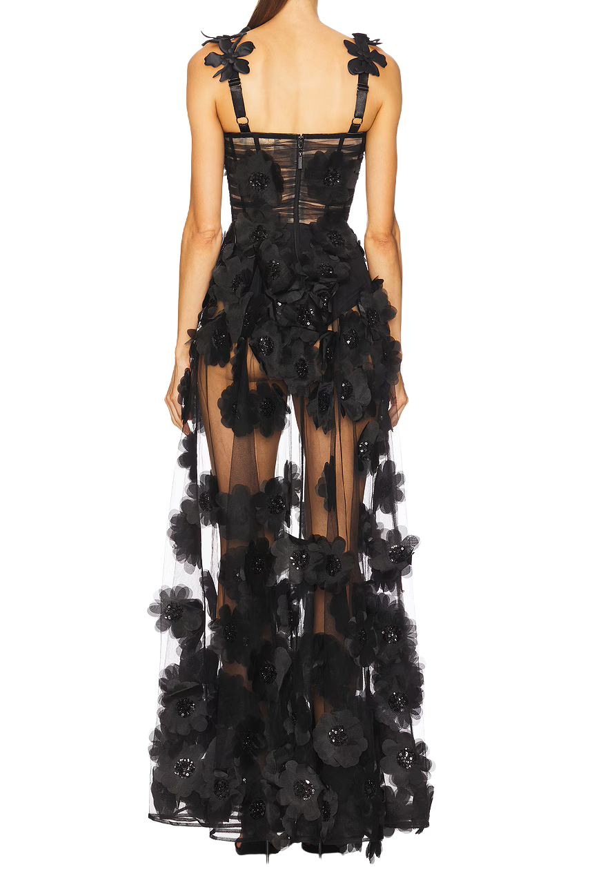 Rosalie Noir Gown
