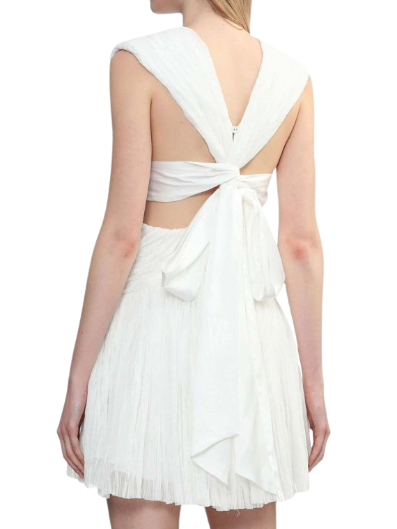 Escapist White Mini Dress