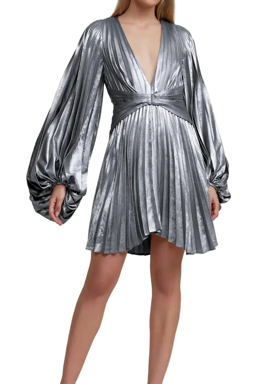 knee length dresses for ladies Lucy Black Long Sleeve Mini Dress main image 0