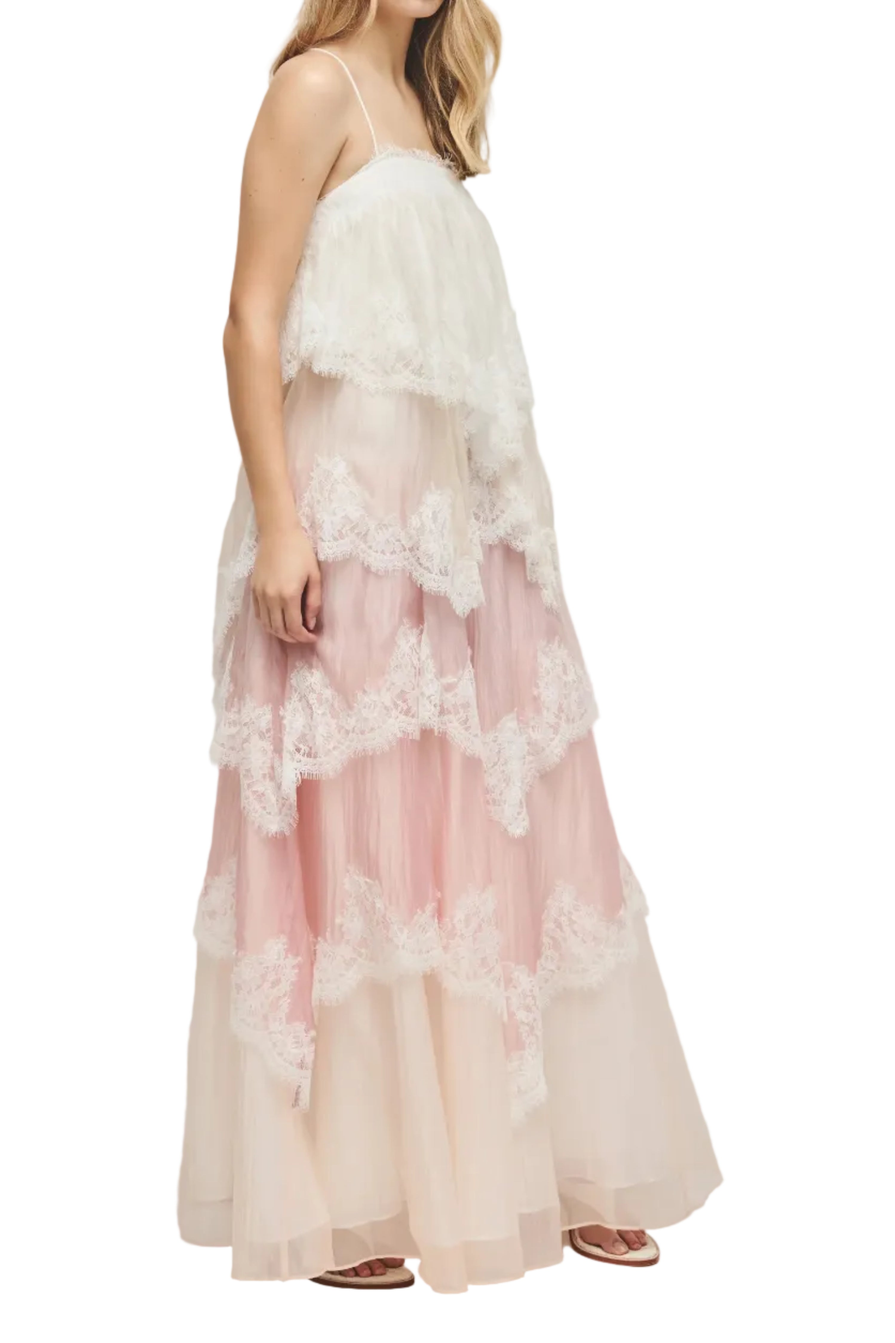 Aje Ophelia Lace Gown in Multi, available at Style Me Up, Central Coast, Au