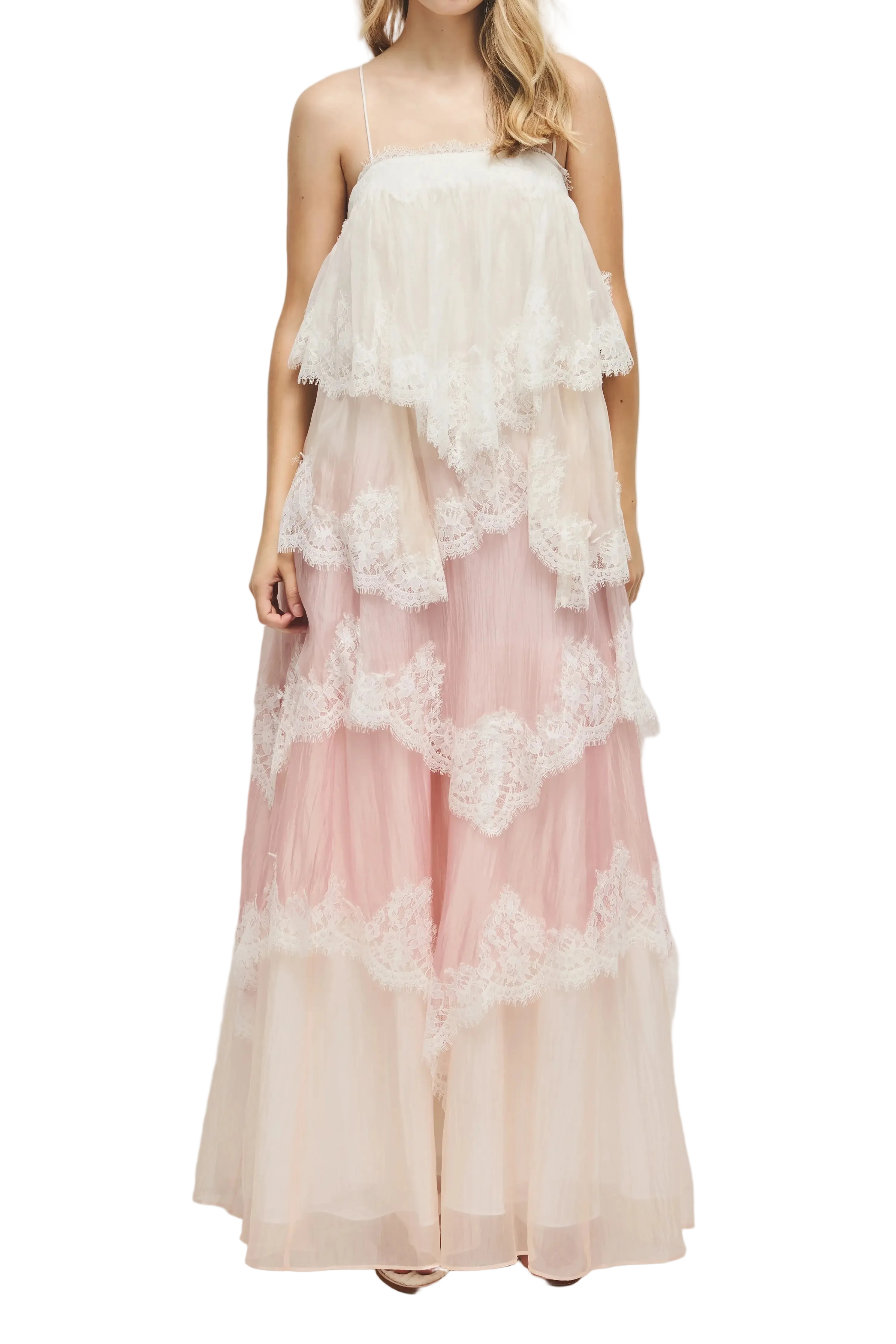 Aje Ophelia Lace Gown in Multi, available at Style Me Up, Central Coast, Australia