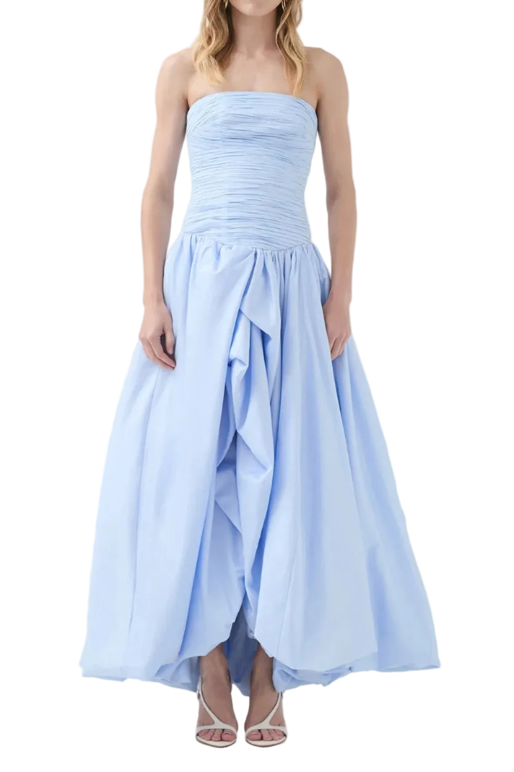 violette bubble hem maxi dress Rent Aje Violette Bubble Hem