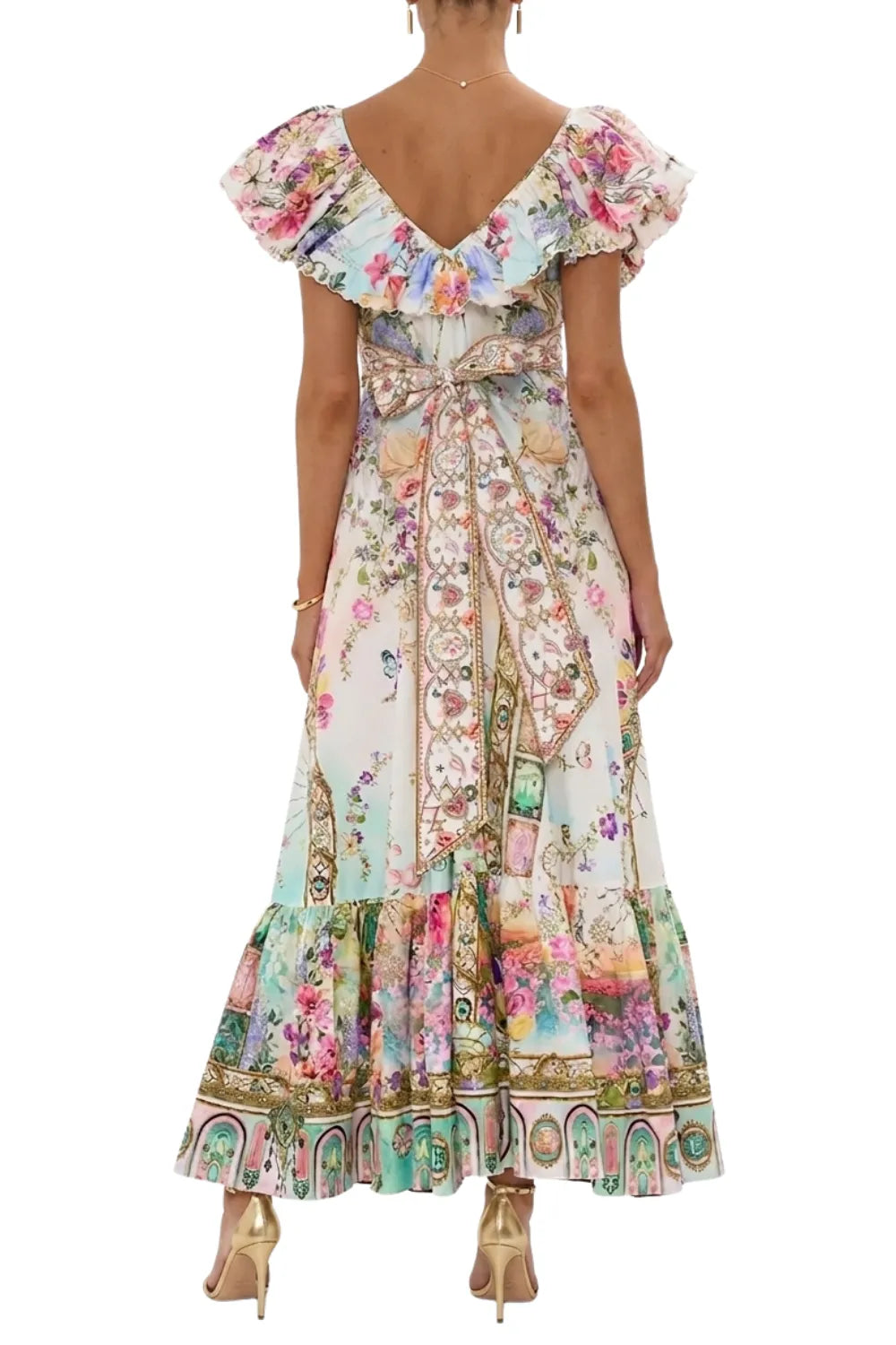 Camilla Munchkinland Frill Neck Dress with Hardware
