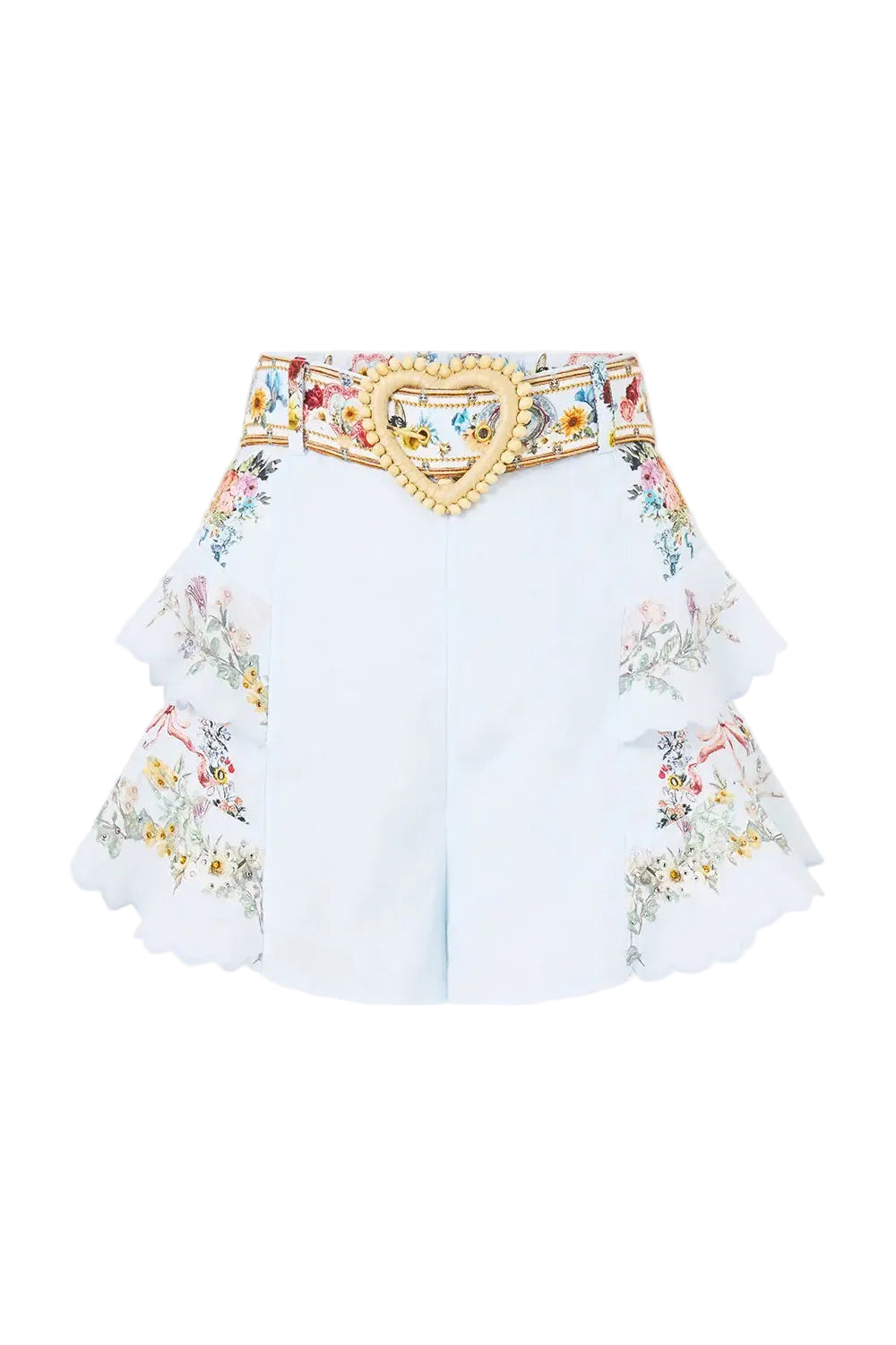 Camilla Frilled Shorts Seville Sweetheart