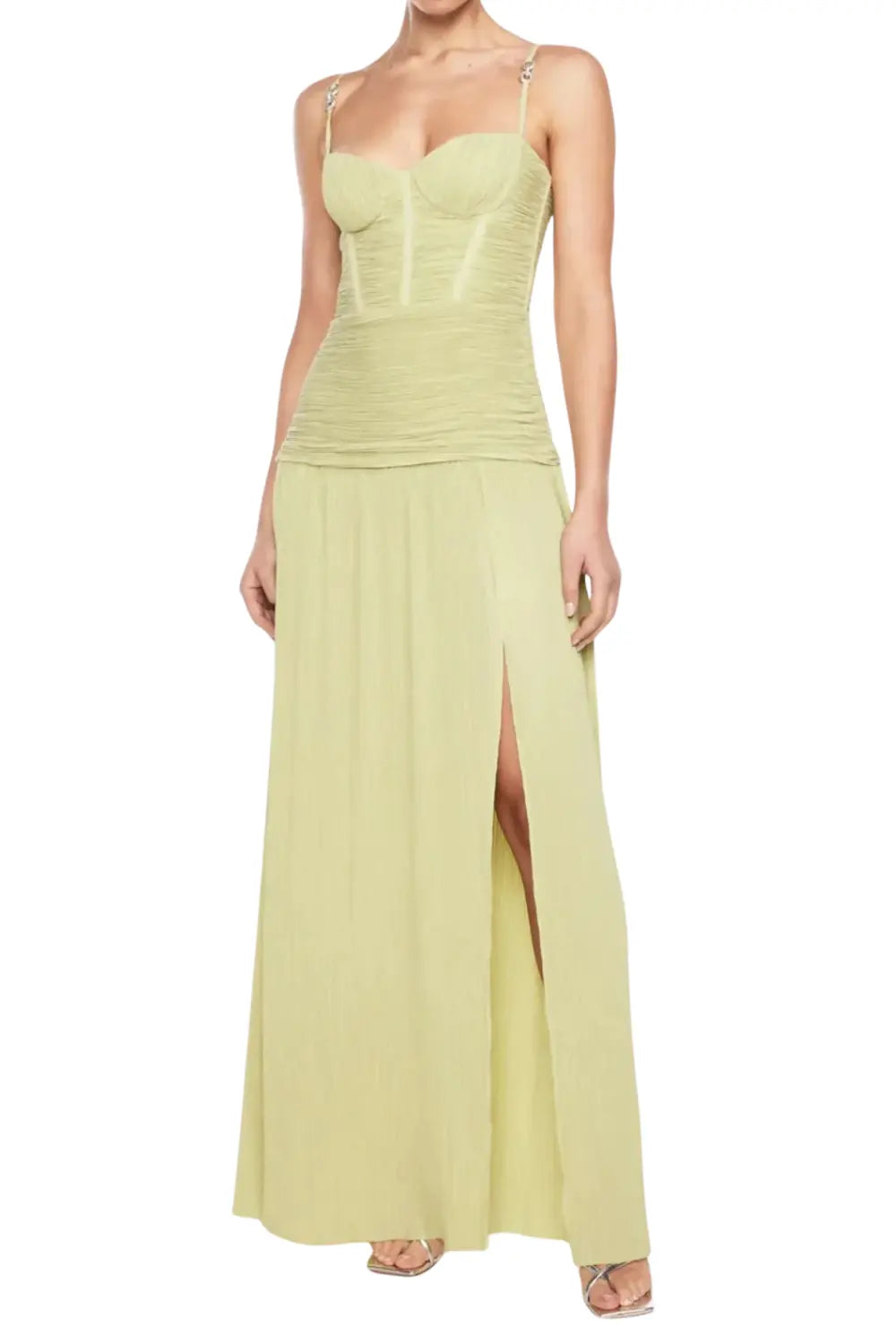 Manning Cartell Pistachio Double Time Pleat Dress