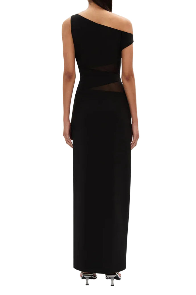 Misha Black The Leni Twill Maxi Dress available at Style Me Up, Central Coast, Australia