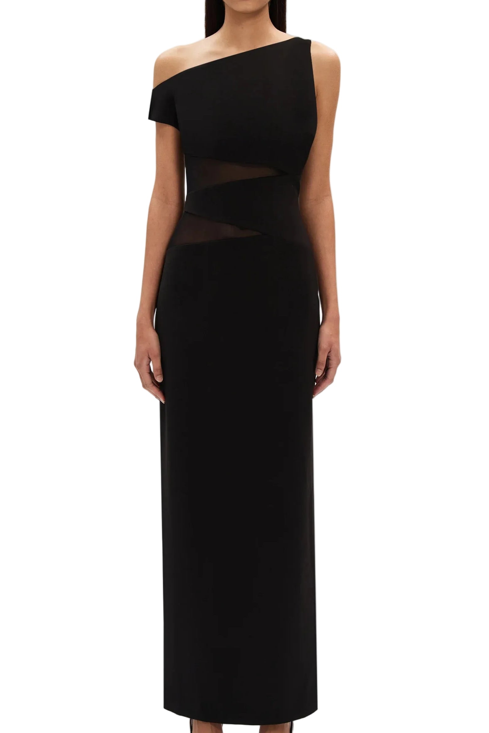 Misha Black The Leni Twill Maxi Dress available at Style Me Up, Central Coast, Australia