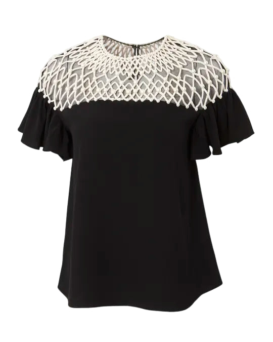 FLAUX PEARL BLOUSE