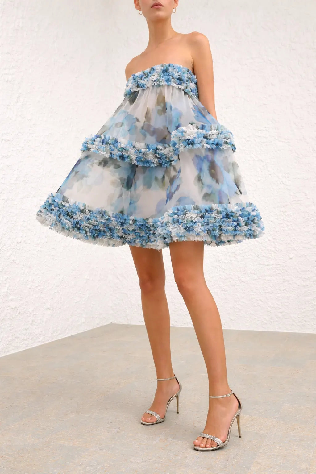 Zimmermann Alchemy Ruffle Mini Dress