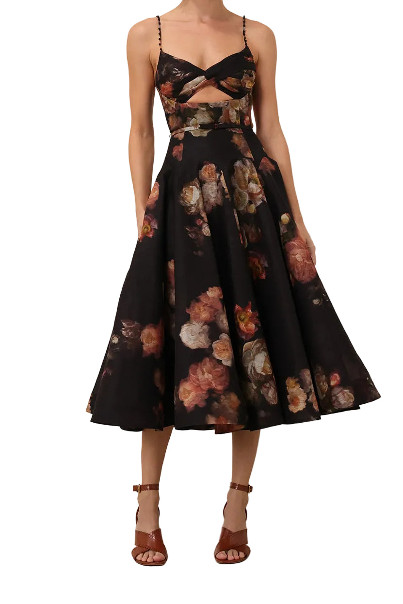 Zimmermann Hypnotic Twist Midi Dress available at Style Me Up, Central Coast, Australia